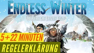 Endless Winter Regeln Anleitung Erklärung Brettspiel Kickstarter