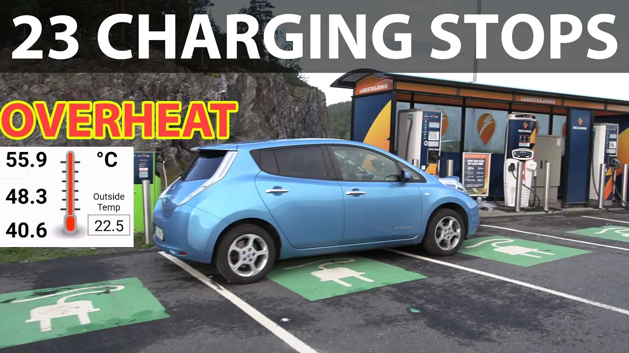 Nissan Leaf 24 kWh 1000 km challenge part 2