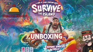 Survive the Island Unboxing, The latest version of Survive Escape From Atlantis now from Zygomatic