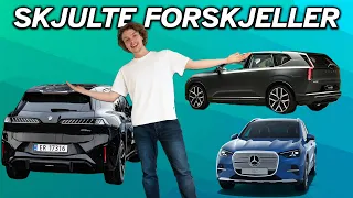 BMW iX3 vs Volvo EX60 vs Mercedes GLC – Forskjellene forklart