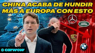 EUROPA VA DIRECTA A ESTRELLARSE CON UN MURO: LLAMADA DESESPERADA DE MERCEDES (MIENTRAS CHINA ATACA)