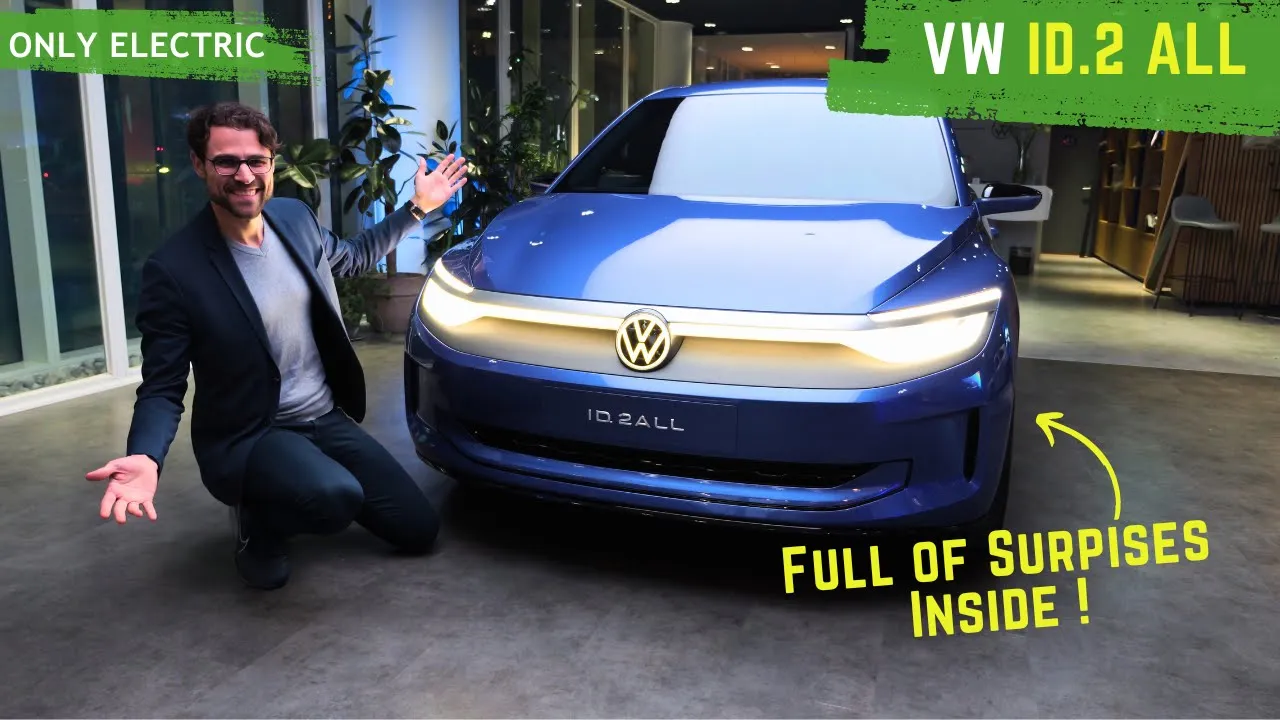 VW iD.2 ALL - Revealing the Interior Features
