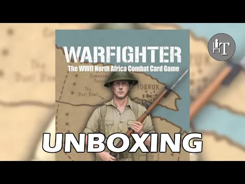 Warfighter WWII North Africa Board Game - Unboxing