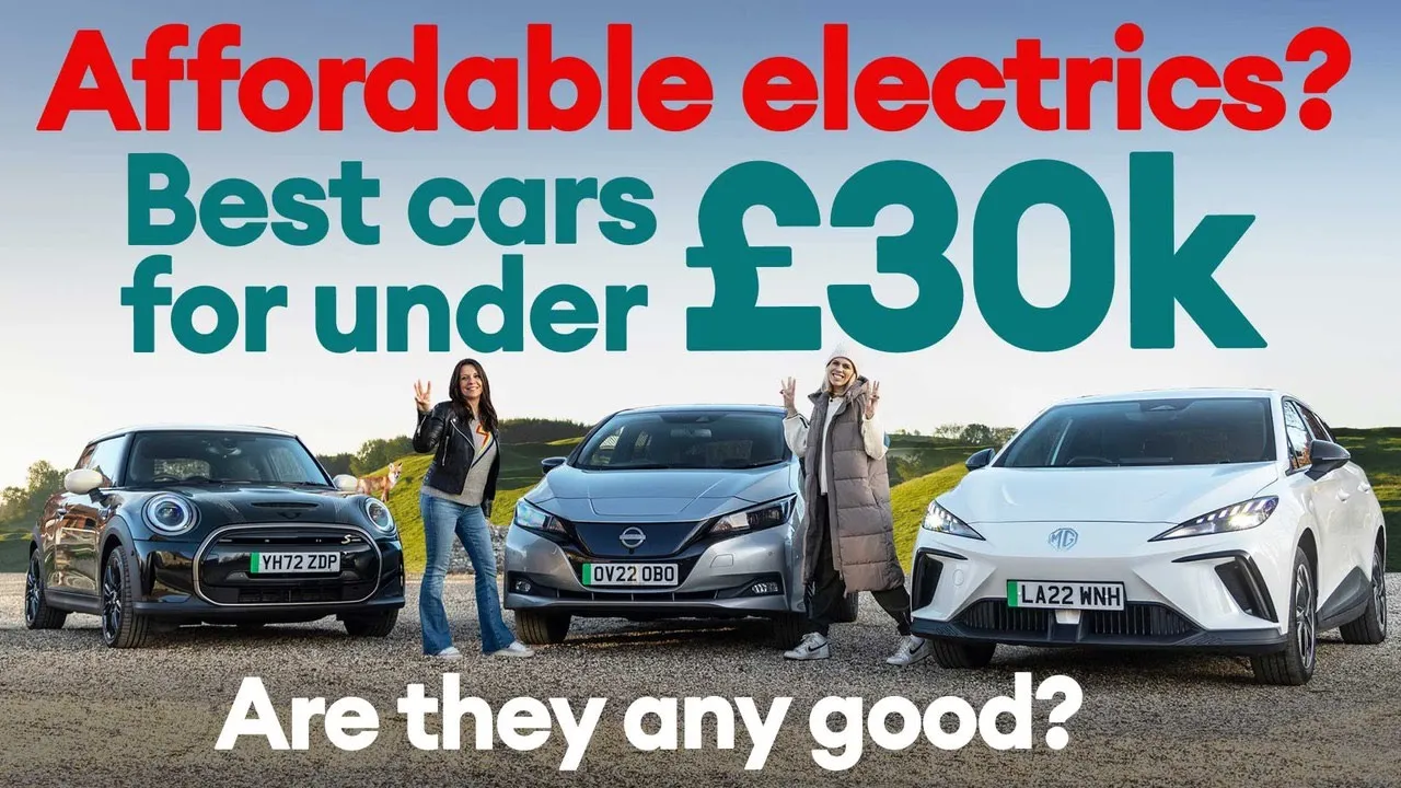Sub-£30k electric car shoot-out: MG4 vs Nissan LEAF vs MINI Electric ? Electrifying