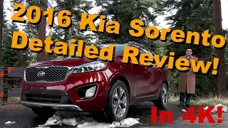 2016 Kia Sorento Review and Road Test DETAILED in 4K!