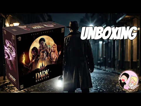 Unboxing The Dark Quarter Rookie Pledge + Add-Ons | Lucky Duck Games