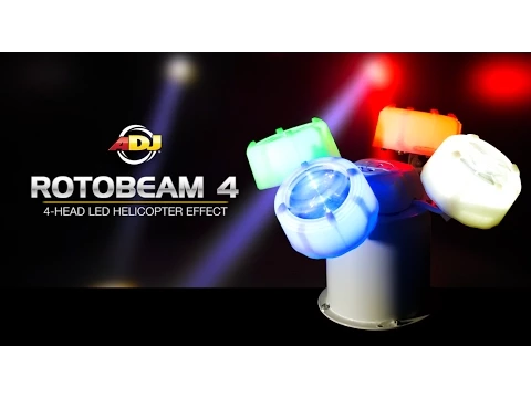 Product video thumbnail for ADJ American DJ Rotobeam 4 RGBW LED Effect Light