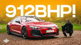 New Audi RS e-tron GT Performance 2025 Review - 912BHP Madness!