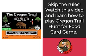 Oregon Trail Hunt for Food How to Play by Purge Reviews
