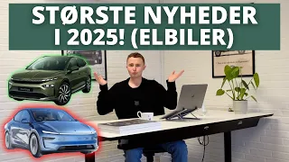 DE 10 STØRSTE bilnyheder i 2025!