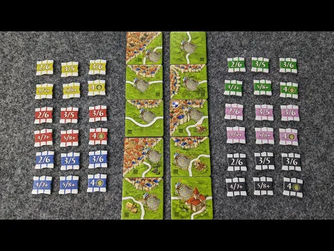 WHAT'S NEW Carcassonne The Bets Mini-Expansion, plus PLAYTHROUGH and RANKING