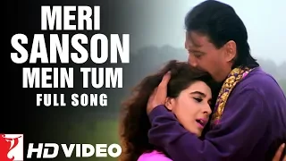 Meri Sanson Mein Tum | Full Song | Aaina | Jackie Shroff, Amrita Singh | Kumar Sanu, Asha Bhosle