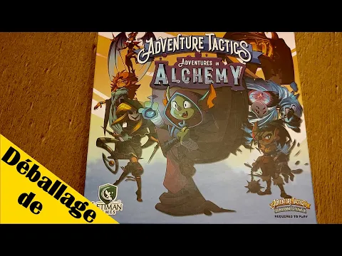 Déballage de Adventure Tactics: Adventures in Alchemy