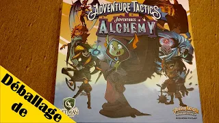 Déballage de Adventure Tactics: Adventures in Alchemy