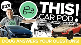 Wild Off-Road Mustang Coming? Doug's Favorite Movie Cars, and Car Week Recap! THISCARPOD! EP23