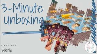 Solenia - 3-Minute Unboxing