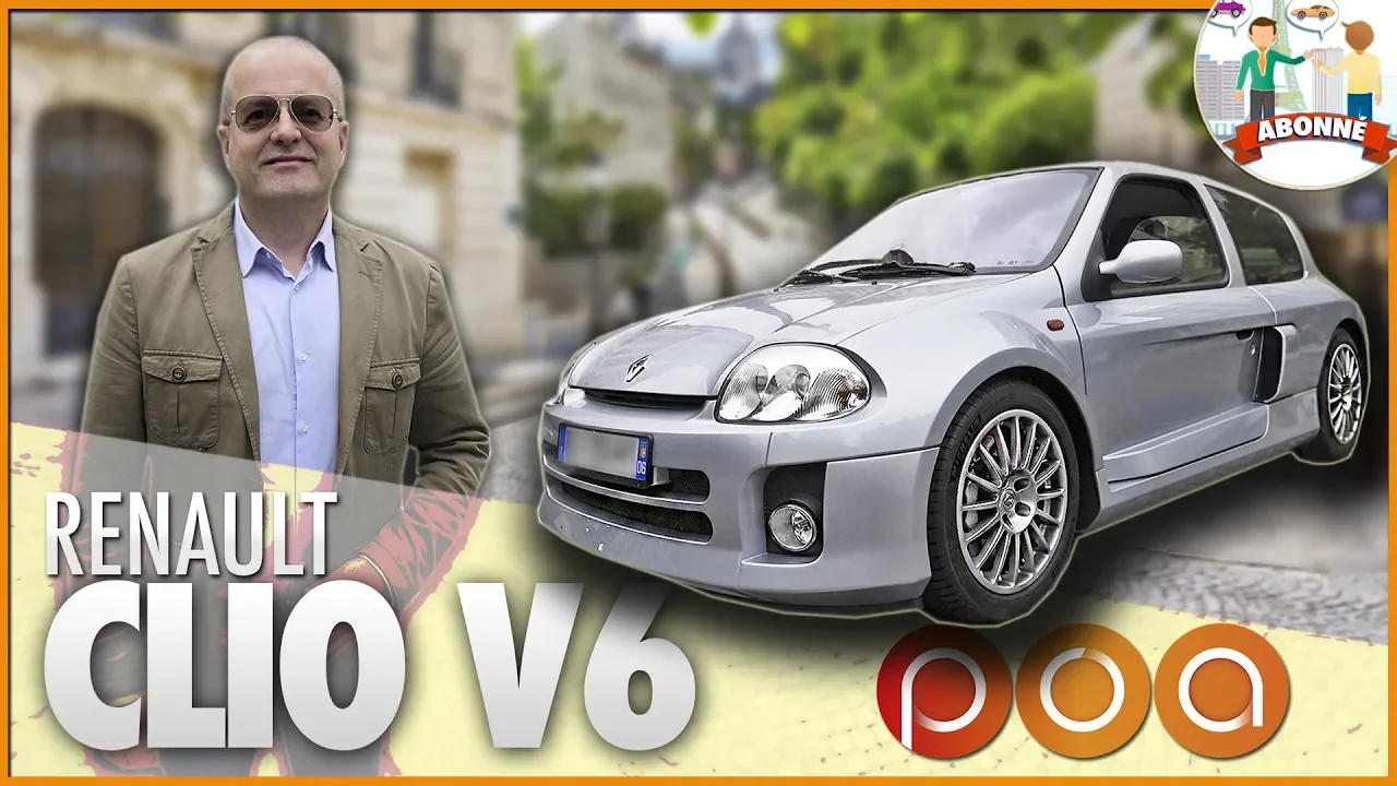 RENAULT CLIO V6・TOUT À L'ARRIERE 💨