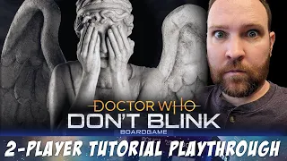 Doctor Who: Don't Blink Board Game Tutorial Playthrough