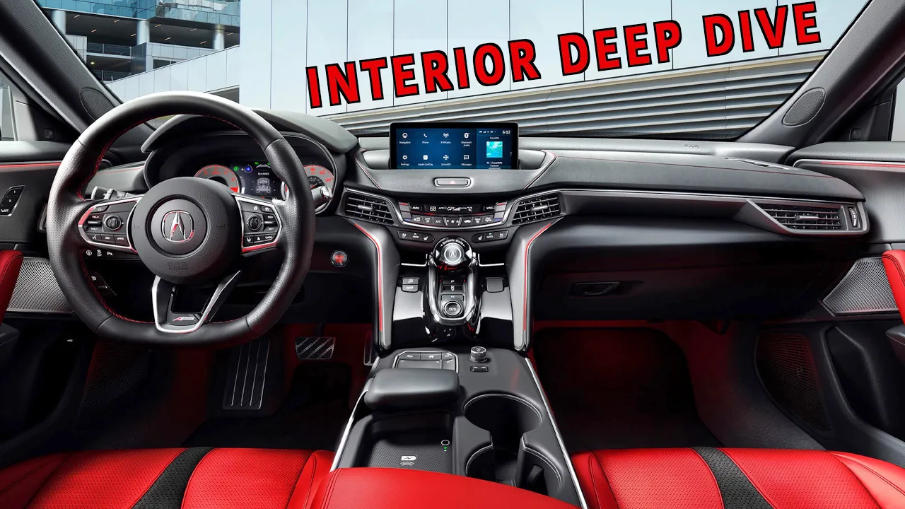 Does the ALL-NEW 2021 Acura TLX have a WORTHY Interior?? | Everything you Wanted to Know!