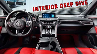 Does the ALL-NEW 2021 Acura TLX have a WORTHY Interior?? | Everything you Wanted to Know!