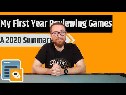 My First Year Reviewing Board Games - Going Over My 2020 Reviews