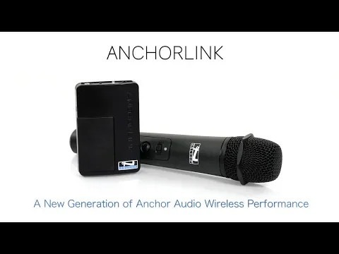 Product video thumbnail for Anchor WH-LINK Wireless Handheld Mic Transmitter