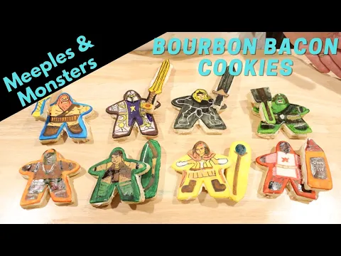 Bacon BOURBON Sugar Cookies from Meeples and Monsters!