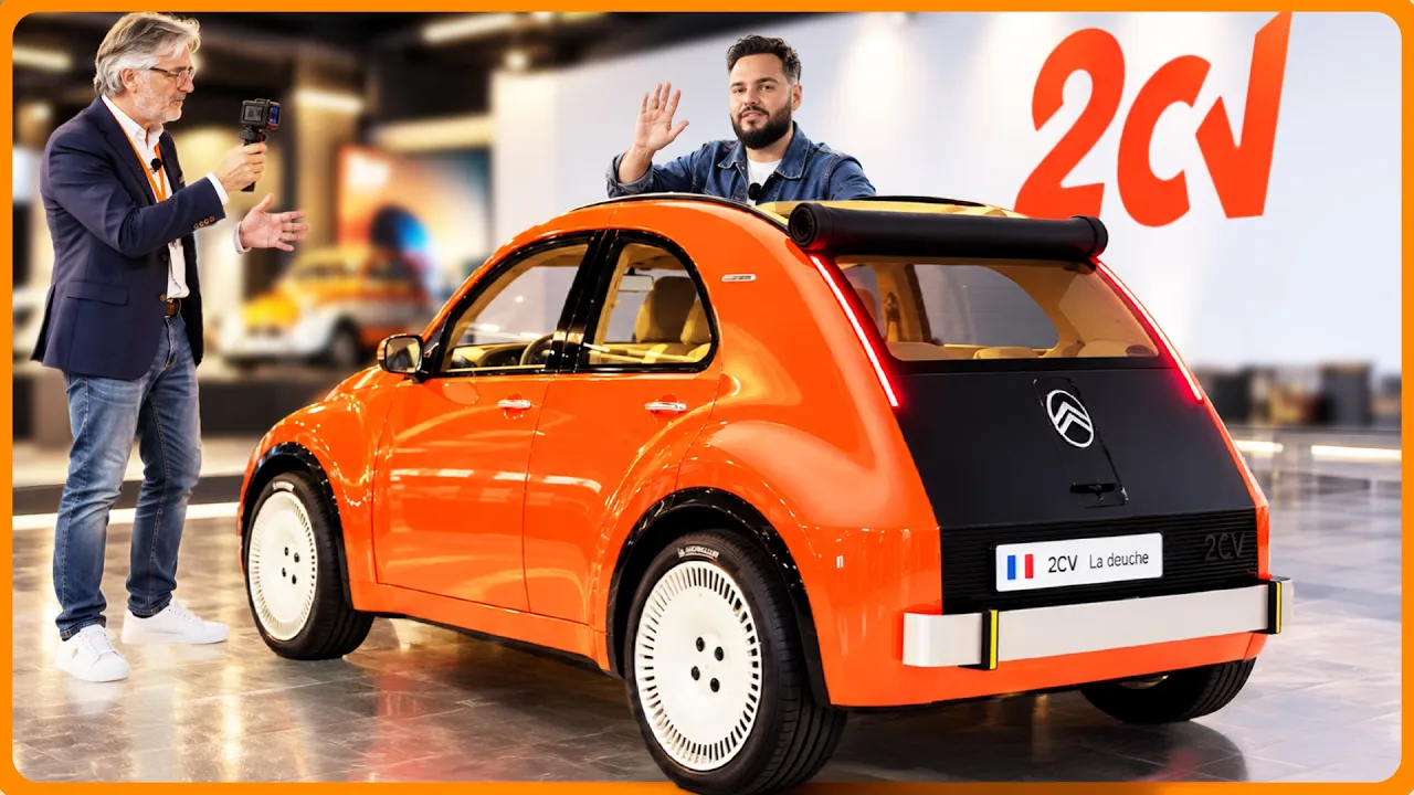 LA NOUVELLE 2CV : Le retour de l’icône Citroën nous laisse sans voix !