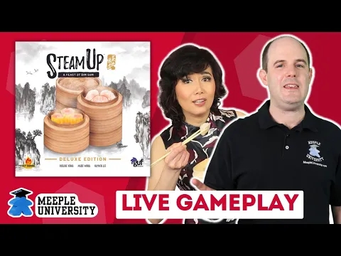 Steam Up a Feast of Dim Sum - Live Playthrough Board Game and Giveaway
