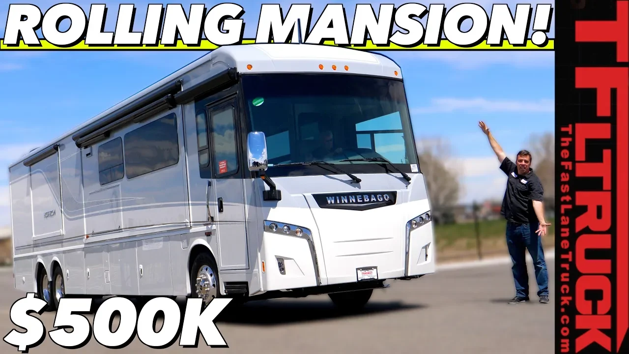 This RV Has a Freakin' Fire Place! Meet the Most Luxurious and Most Expensive Winnebago