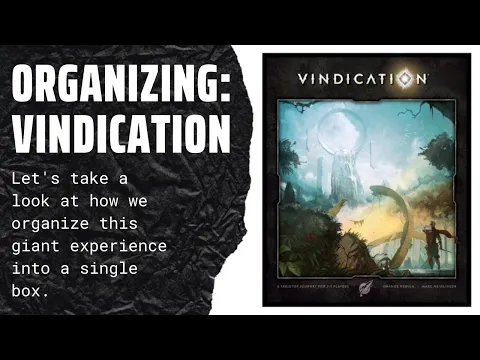 Organizing Vindication (All Current Expansions in One Box)