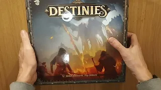 Destinies #unboxing  #boardgame   #tabletop   AmassGames #tabletop  #boardgaming  #boardgameplayer
