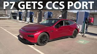 Next gen Xpeng P7 spotted in Norway