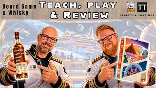 Excursions - Learn to Play, Playthrough & Sons of Vancouver Release #14 Whisky Pairing