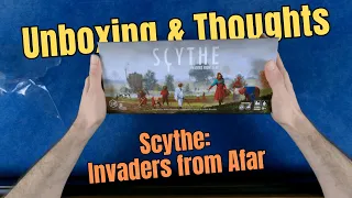 Scythe: Invaders from Afar | Box Score: Unboxing & Thoughts