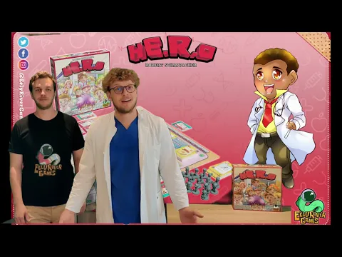 Let's play HE.R.O - the emergency room board game - Full Playthrough