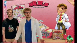 Let's play HE.R.O - the emergency room board game - Full Playthrough