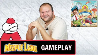 Meeple Land Playthrough -- A Good Ole Log Flume