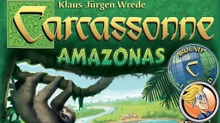 Carcassonne: Amazonas & Watchtowers — game overview at SPIEL 2016 by Hans im Glück