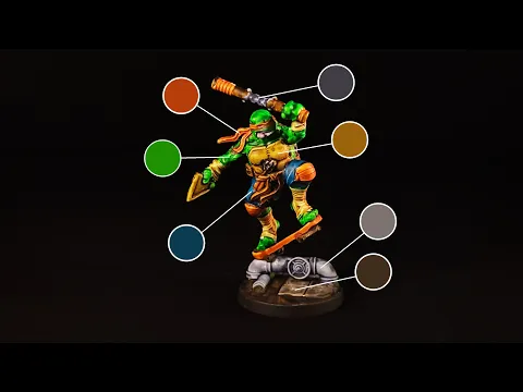 UNMATCHED: MICHAELANGELO | How to Paint Beginner Tutorial
