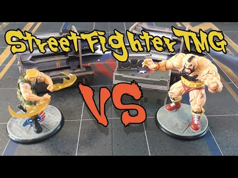 Street Fighter the Miniatures Game: Guile VS Zangief (Physical)