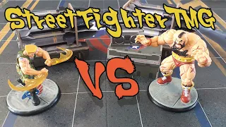 Street Fighter the Miniatures Game: Guile VS Zangief (Physical)