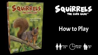 Squirrels The Card Game How to Play Video