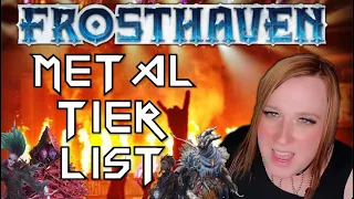The Frosthaven Tier List no one asked for but I made it anyway