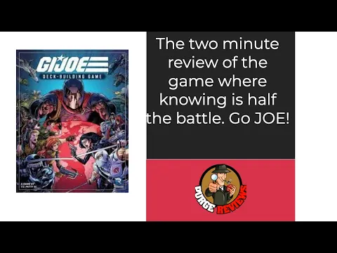 GI Joe Deck Building Game by Purge Review: The Two Minute Review