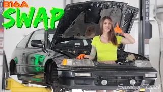 This Was Disgusting! // ‘90 Honda CRX Si Restoration