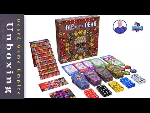 Die of the Dead & Xolo Expansion Unboxing - Radical 8 Games