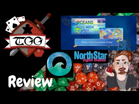 Oceans Digital Board Game Review and Playthrough