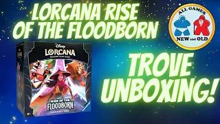 Lorcana: Rise of the Floodborn (Trove Unboxing!)