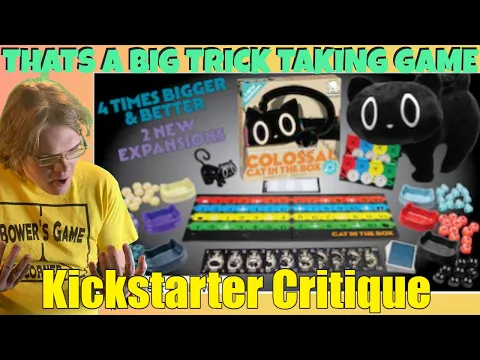 Colossal Cat in the Box - Kickstarter Critique Review